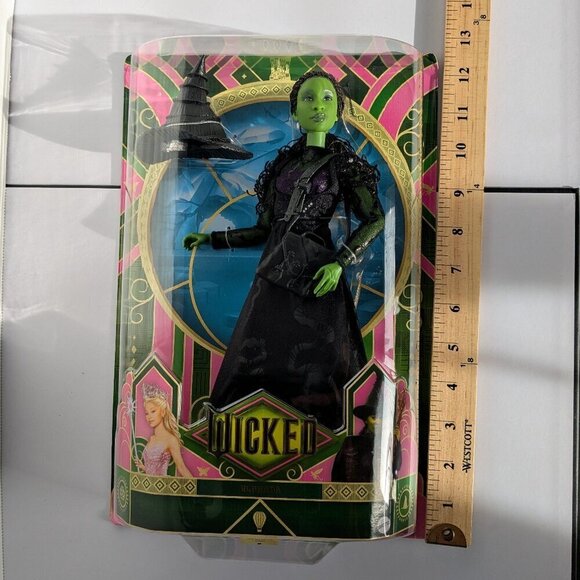 Mattel Wicked Movie Elphaba Witch Doll - RARE URL Misprint Website Recall - Picture 16 of 16